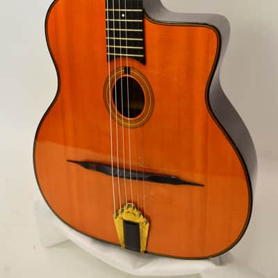 Gitane DG-250 Professional Gypsy Jazz Acoustic Guitar, Natural (Pre 2010) w/ Case image 4