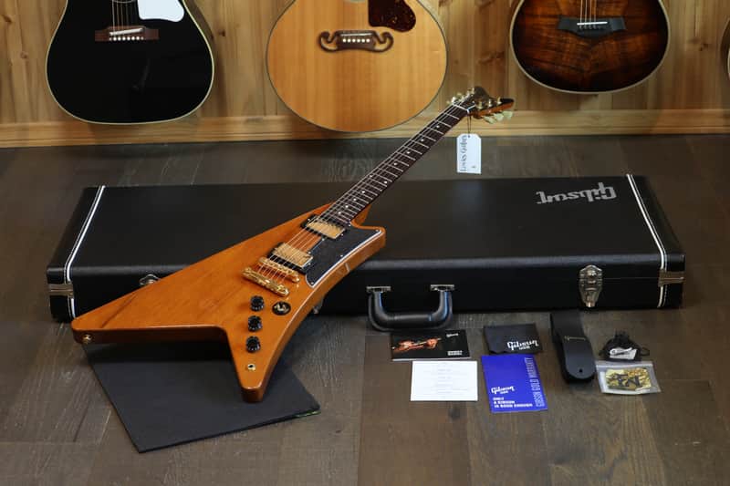 Minty! 2019 Gibson Moderne Mahogany Electric Guitar Natural + OHSC image 1