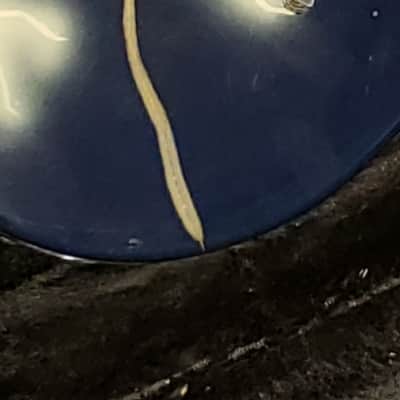 Legendary Very Rare kramer nightswan lightning 1989 dark blue with lightning storm paint job image 3