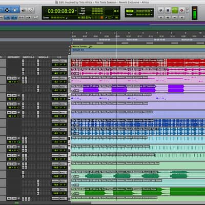 The Synth Sounds Of Africa By Toto - Pro Tools Session - Reverb Exclusive image 2