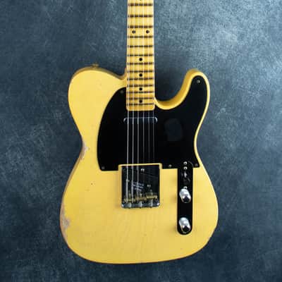 Fender Custom Shop 54 Tele Relic 10/56 V Neck Faded Nocaster Blonde ~ Secondhand image 1