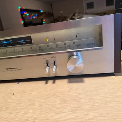 Pioneer TX-6800 Stereo Tuner FM/AM Radio Receiver Silver Face Near Mint Serviced image 6