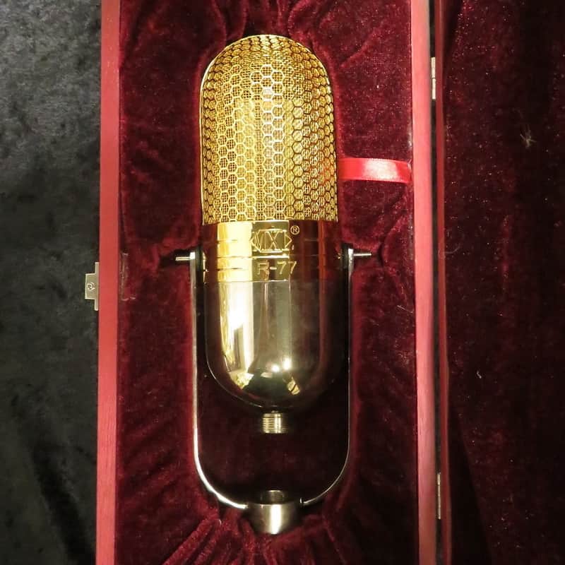 リボンマイク　MXL R77 中古美品　防湿庫保管 MXL R77 Classic Ribbon Microphone | Reverb
