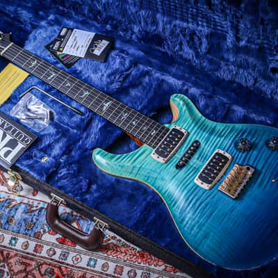 PRS USA Paul Reed Smith Modern Eagle V Wood Library "Blue Fade" (2024)@ image 1