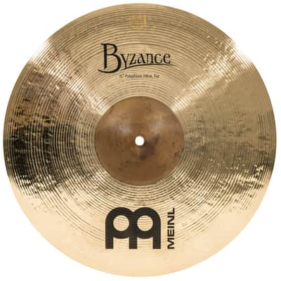 Meinl B15POH-B Byzance Polyphonic HiHat 15" Brilliant - Crash Cymbal image 5