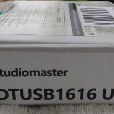 Studiomaster DTUSB1616 USB 2.0 Pluggable Rear Module 2020s - Metallic image 3