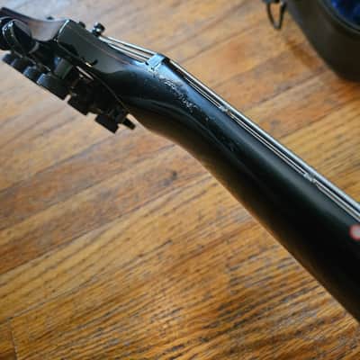 Schecter Blackjack C-8 Black with Red Binding, Case NOT included image 6