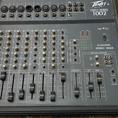 Peavey Unity Series 1002 - Gray 8-Channel Mixer image 1