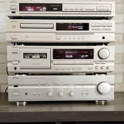 Denon PMA-480R / DRM-740 / DCD-615 / TU-580RD Rare Vintage Cassette Deck  Set image 23