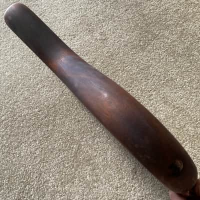 Brown Mahogany Wood 4 String Bass Body image 2