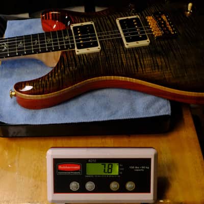 PRS Wood Library Custom 24 10-Top Flame - Burnt Maple Leaf image 9