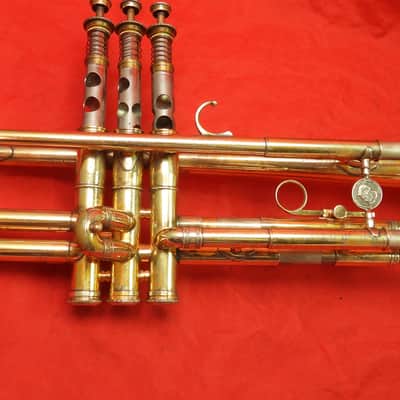 Leblanc 707 Sonic Bb trumpet 1961 - Gold plated image 14