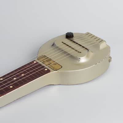 Bronson Singing Electric Lap Steel Electric Guitar, made by National-Dobro Corp. (1935), original black hard shell case. image 7