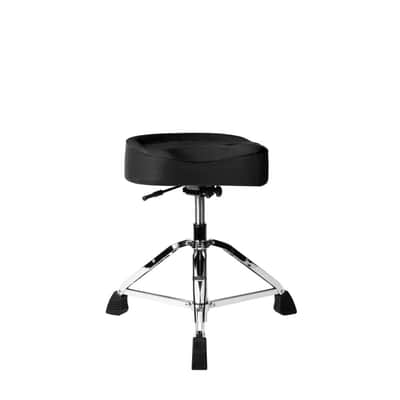 Gator Air Glide Drum Throne Saddle Seat, Black image 7