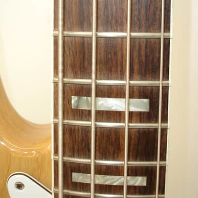 2007 Fender American Vintage '75 Jazz Bass, Rosewood Fingerboard, Natural image 9