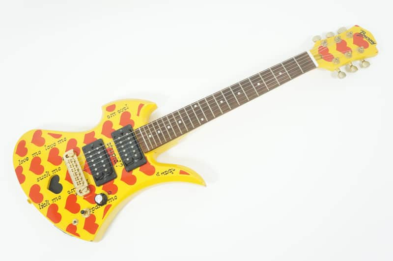 Burny YELLOW HEART Jr. YH-JR X JAPAN HIDE Built-in Speaker Travel