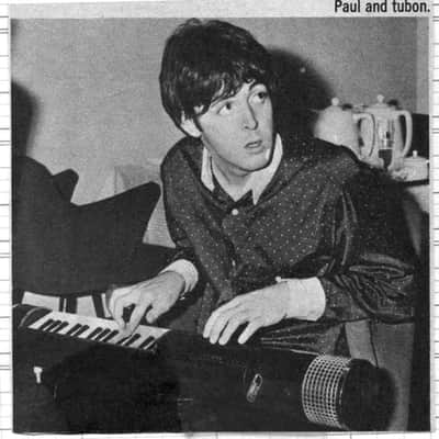 Jon Mustad AB Tubon 1968 Vintage Organ / Keytar (Beatles, Kraftwerk) image 7
