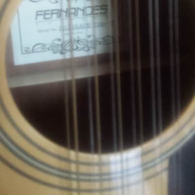 12 String Fernandes  D30-12 image 5
