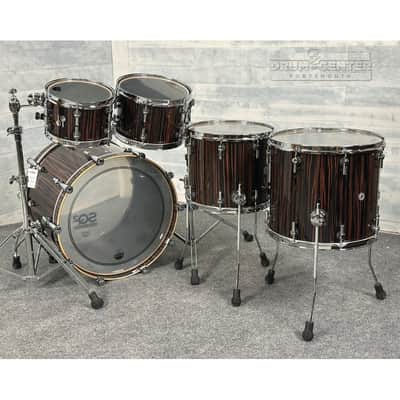 Sonor SQ2 Beech 5pc Drum Set Ebony Gloss image 3