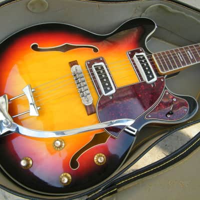 Bruno Conqueror Hollow-Body (ES-335-Matsumoku)-Collectors-Grade Flawless-1968 image 1