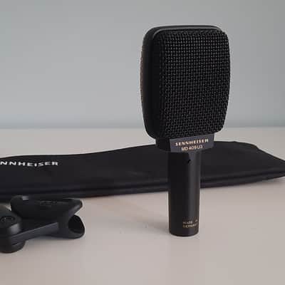 Sennheiser MD409 U3 Cardioid Dynamic Microphone 1990s - Black image 2