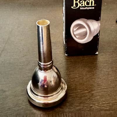 King M21 Small Shank Trombone Mouthpiece (gold plated) | Reverb