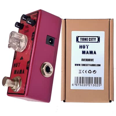 Tone City Hot Mama Overdrive + Distortion The HOT MAMA is almost identical to LIL HEAT but with a LOT more HOTNESS Guitar Effect Pedal ✅New Release image 4