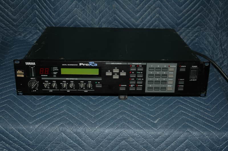 Immagine Yamaha Pro R3 Digital Reverberator 1990s - Black - 1