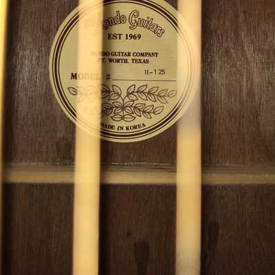 Hondo H-125 Martin D18 inspired with Hard Case image 5