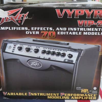 Peavey Vypyr VIP 2 Modeling 40W 1x12" Guitar/Bass/Acoustic Combo Amp 2010s - Black image 14