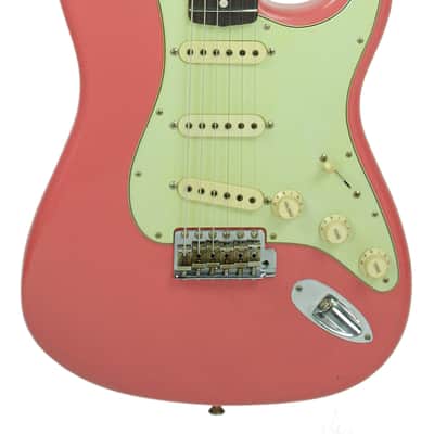 Fender Custom Shop Masterbuilt 1963 Stratocaster Relic by Yuriy Shishkov in Salmon Pink image 2