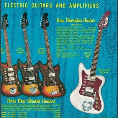 Supro Lexington Mid 60's Sunburst image 1