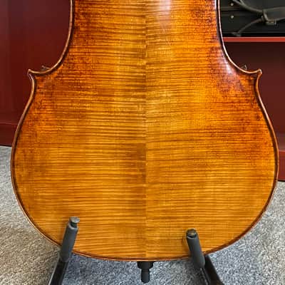 Exceptional Sounding Cello Master Wang's Own Work 200-y Old Spruce No. W8 image 5