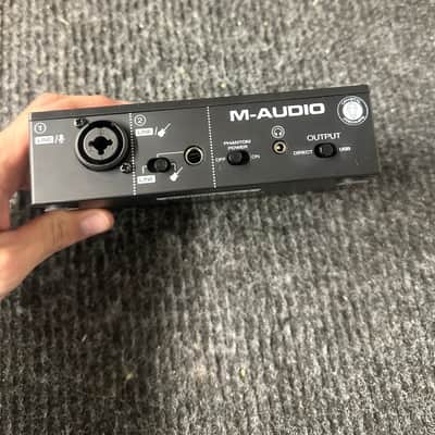 M-Audio M-Track Solo USB Audio Interface 2020 - Present - Black image 2