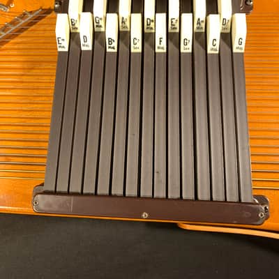 Vintage 1967 Oscar Schmidt Model 55 15-Chord 'Guitaro' Autoharp image 3