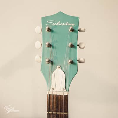 Silvertone 1413 Turquoise 1965 image 11