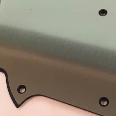 Lefty Musicmaster II Vintage Reissue Relic Pickguard Fender Mustang Gold Mirror image 5