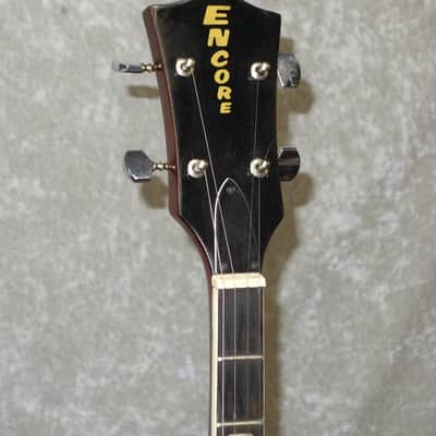 1980's Encore E75 5-string Banjo with chipboard case image 7