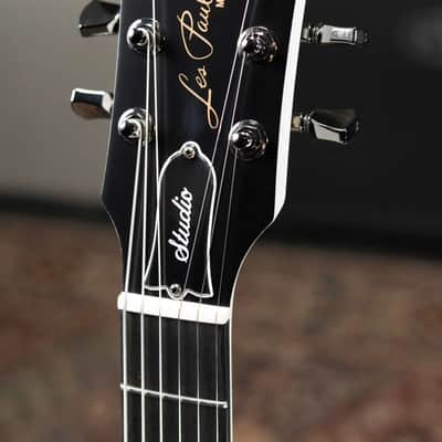 Gibson Les Paul Studio Modern Electric Guitar - Worn White with Gig Bag image 7