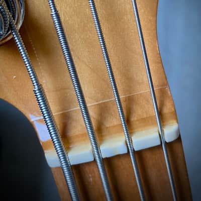 Brian by Bacchus BJB-380 MarineBlue Jazz Bass 1990s image 8