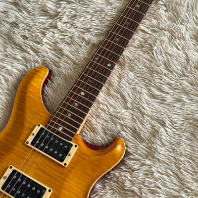 1996 PRS CE 24 Vintage Yellow Electric Guitar image 7