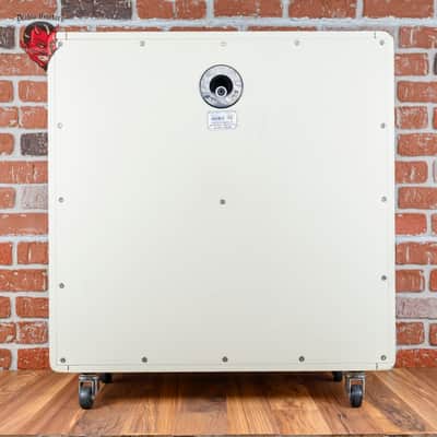 Marshall 1959SLP 35th Anniversary MK II Reissue 2-Channel 100-Watt Guitar Amp Head 1997 White w/ Matching 1960AX 4x12 Cabinet image 12