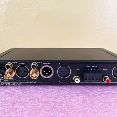 RDL HR‑ADC1 Analog to Digital Audio Converter • Pro Studio A/D • Metering & Sync image 6