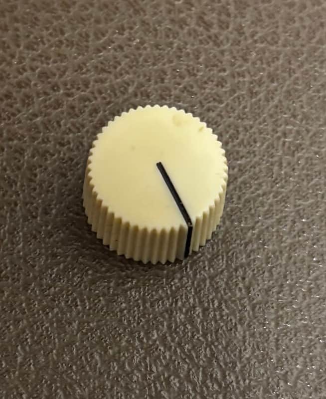 Original Vintage Fender Blonde Amp Knob 1960-64, Bandmaster, Bassman, Twin image 1
