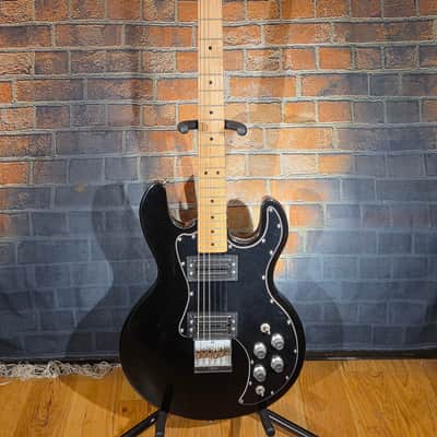 Vintage 1980s Peavey T-60 Maple Fretboard Black w/ OHSC image 2