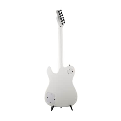 Fender Jim Adkins JA-90 Telecaster Thinline Electric Guitar, Maple FB, Laurel White, ICF1900XXXX image 3
