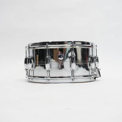 SLINGERLAND   SOUND KING GENE KRUPA COB 14"x6.5" SNARE DRUM 1970s - Chrome image 3