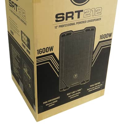 Mackie SRT212 12” 1600 Watt Powered Active DJ PA Speaker w/Bluetooth+Slip Cover image 14
