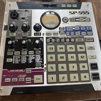 Roland SP-555 Performance Sampler / Pattern Sequencer 2008 - Black