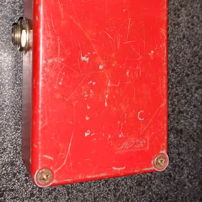 Vintage MXR MX-102 Block logo Dyna Comp  1975 - 1984 - Red effects guitar pedal made in the usa image 2